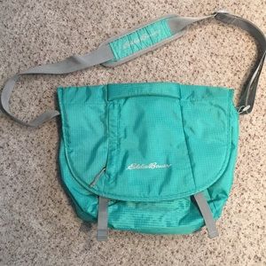 Turquoise Messenger Bag
